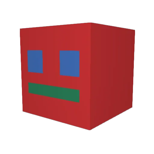 Yuriken_2204 Minecraft avatar head, 3D render