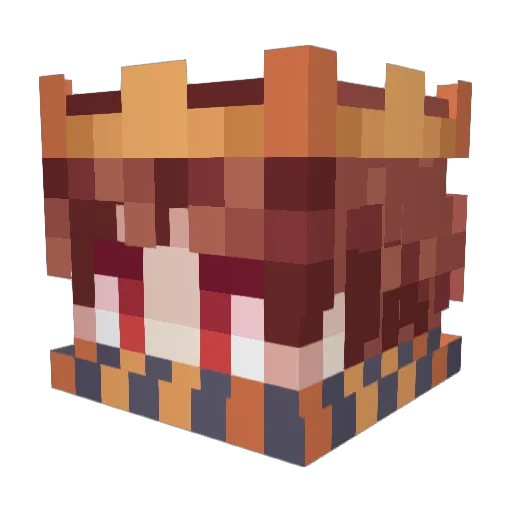 YuriyIlyukhin90 Minecraft avatar head, 3D render