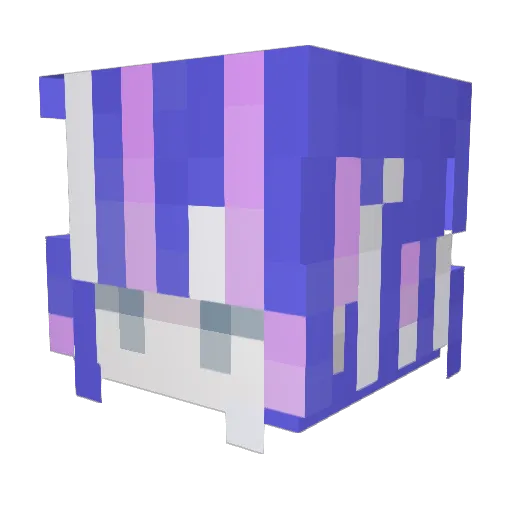 Yuron_0825 Minecraft avatar head, 3D render