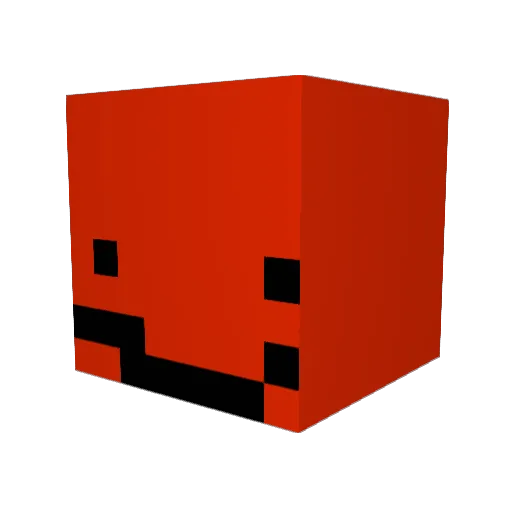 YurrKush Minecraft avatar head, 3D render