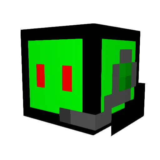 Yushano0 Minecraft avatar head, 3D render