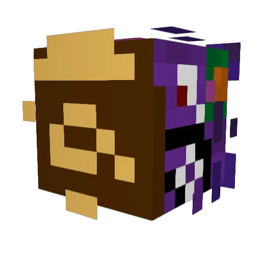 Yusuf249 Minecraft avatar head, 3D render