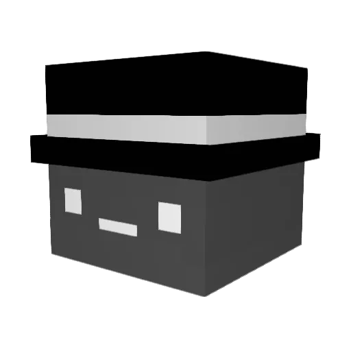 YusufCH Minecraft avatar head, 3D render