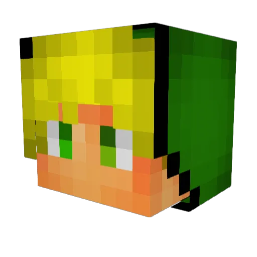 YusufPrinter Minecraft avatar head, 3D render