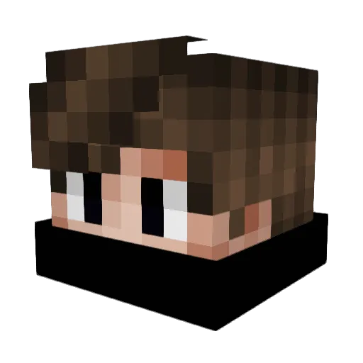 Yusuf_DN Minecraft avatar head, 3D render