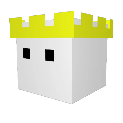 Yutiinho Minecraft avatar head, 3D render