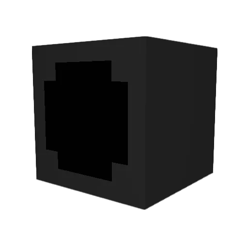 Yutor_ Minecraft avatar head, 3D render