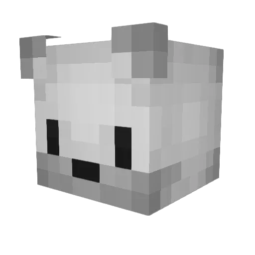 Yuukiiiii626 Minecraft avatar head, 3D render