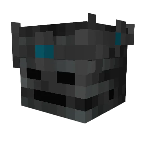 YuutoKazuki Minecraft avatar head, 3D render