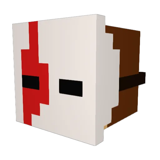 YvLo14 Minecraft avatar head, 3D render