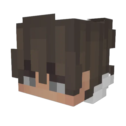 YvngDex Minecraft avatar head, 3D render