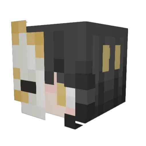 YvngWhvrl Minecraft avatar head, 3D render