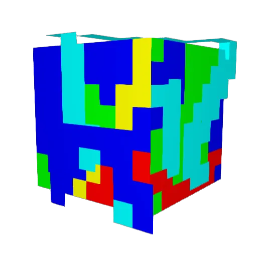 Yxer467 Minecraft avatar head, 3D render