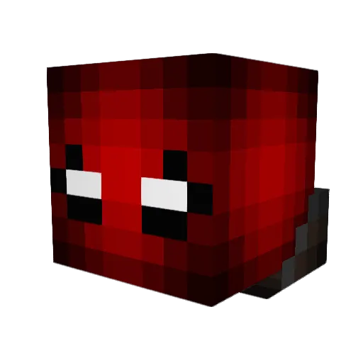 Yxkeno Minecraft avatar head, 3D render