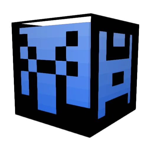 Yxnsue Minecraft avatar head, 3D render