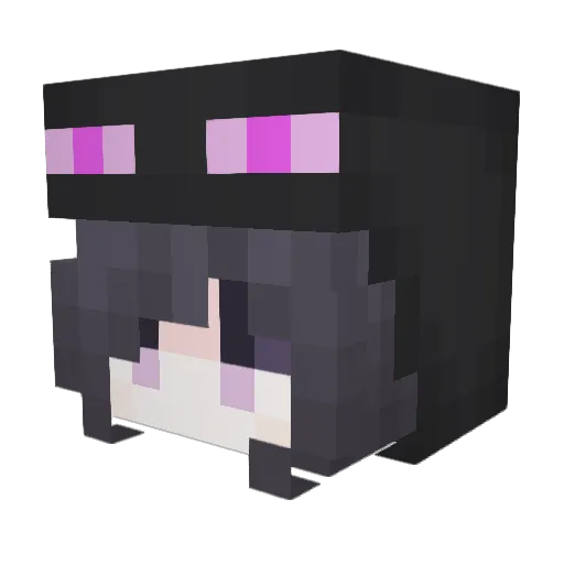 Yzh412 Minecraft avatar head, 3D render