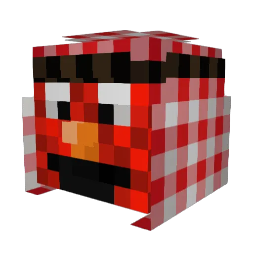 Minecraft-Avatar von Yzwiix: Kopf als 3D-Render