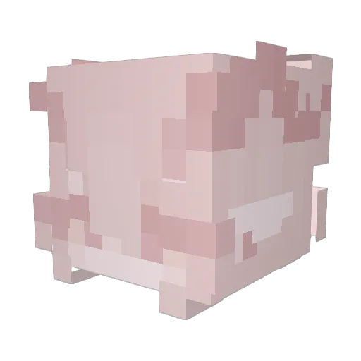Yzze123 Minecraft avatar head, 3D render