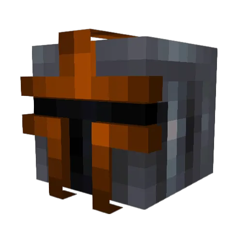 Z0rian Minecraft avatar head, 3D render