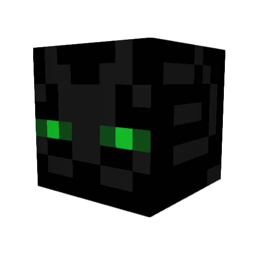 Z22_V231 Minecraft avatar head, 3D render