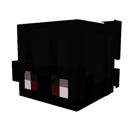 Z3D_AR Minecraft avatar head, 3D render