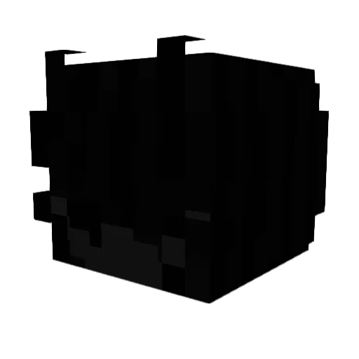 Z3lous8812 Minecraft avatar head, 3D render