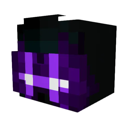 Z3n1ss Minecraft avatar head, 3D render