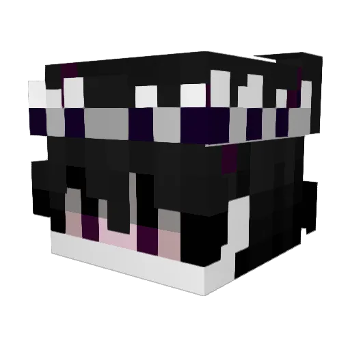 Z3nti_0 Minecraft avatar head, 3D render