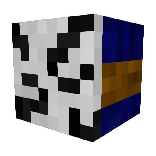 Z3ntwinkl3 Minecraft avatar head, 3D render