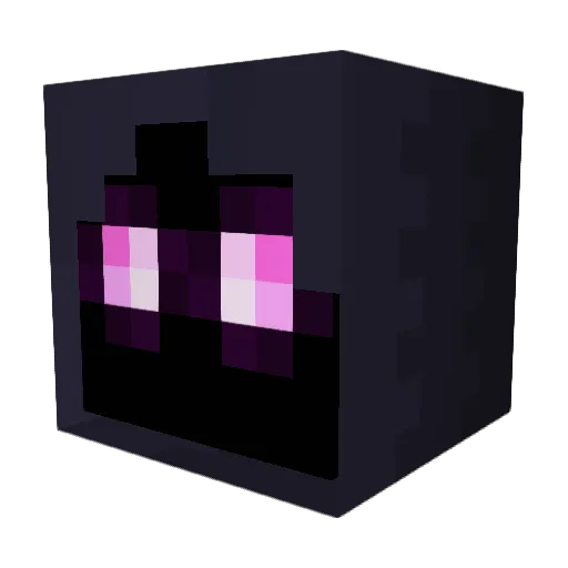 Z41R4N Minecraft avatar head, 3D render