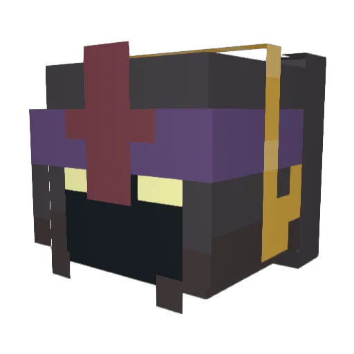 Z4_YD3N Minecraft avatar head, 3D render