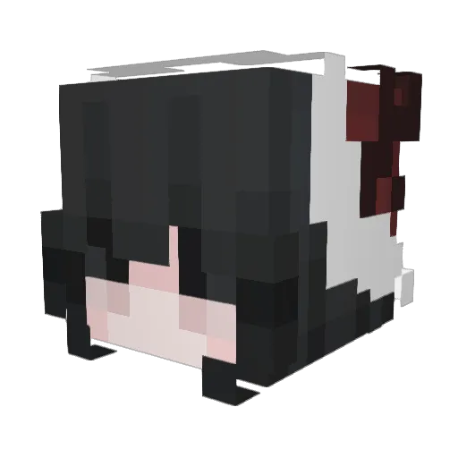 Z4anah_ Minecraft avatar head, 3D render