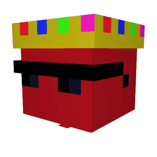 Z4cK009 Minecraft avatar head, 3D render