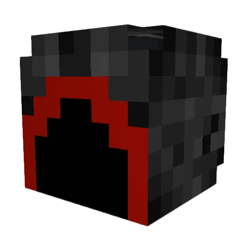 ZACK_SCENE Minecraft avatar head, 3D render