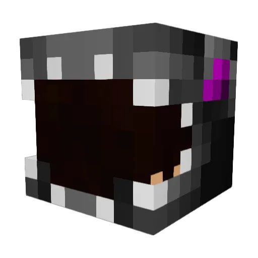 ZANEANATOR123 Minecraft avatar head, 3D render