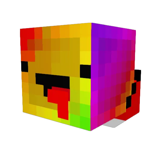 ZBlazer420 Minecraft avatar head, 3D render