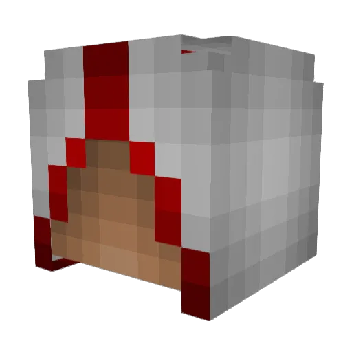 ZBulliSH Minecraft avatar head, 3D render