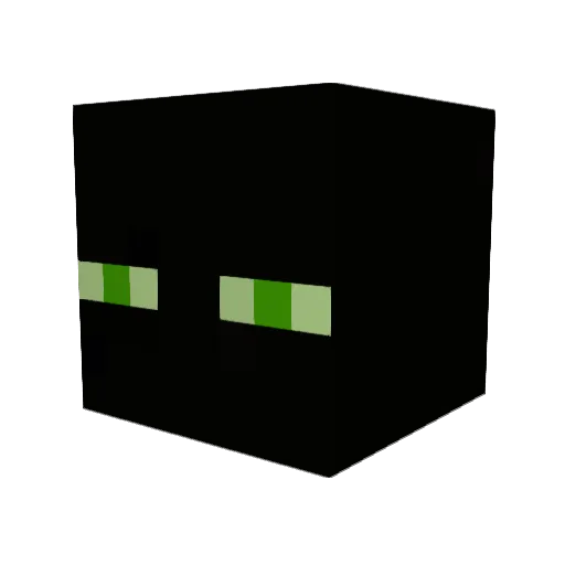 ZCoin Minecraft avatar head, 3D render