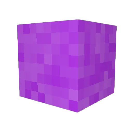 ZDowns Minecraft avatar head, 3D render