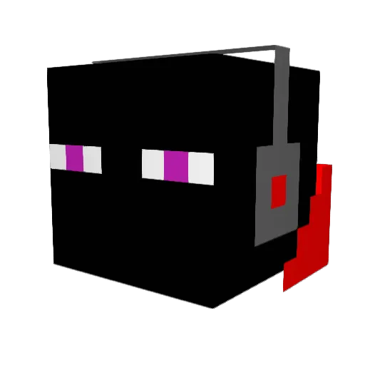 ZDoyon1 Minecraft avatar head, 3D render