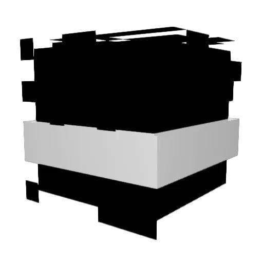 ZEM1X Minecraft avatar head, 3D render