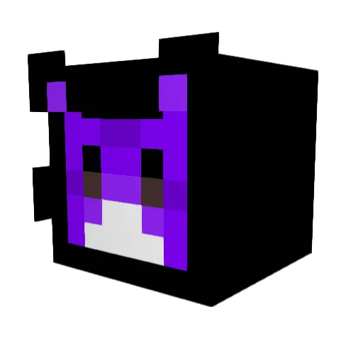ZENTIMATER Minecraft avatar head, 3D render