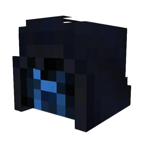 ZER94ez Minecraft avatar head, 3D render