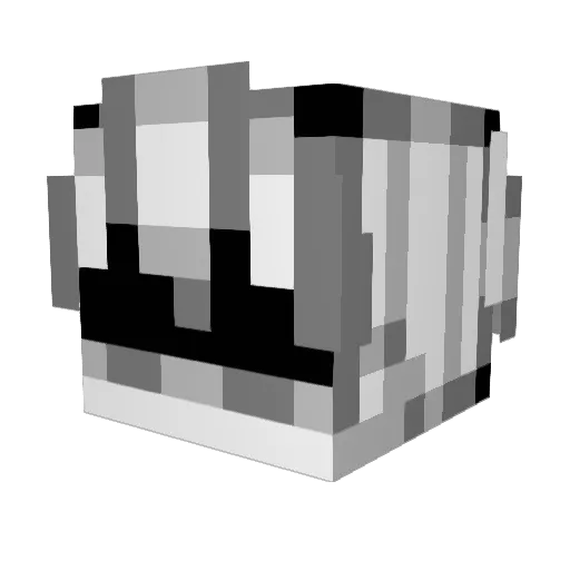 ZEROXC126 Minecraft avatar head, 3D render