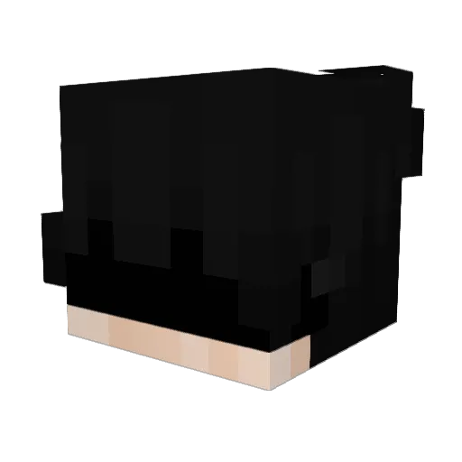 ZERO_EGO Minecraft avatar head, 3D render
