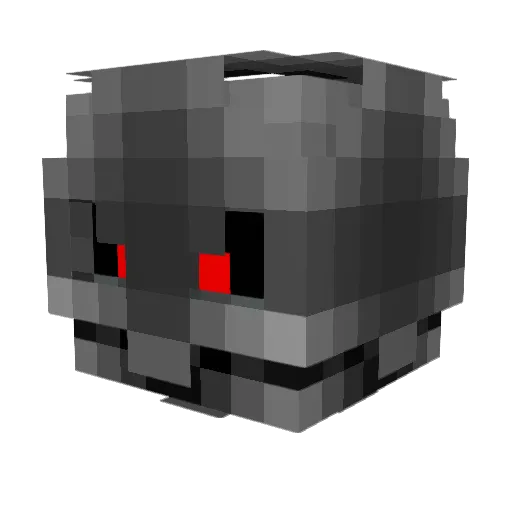 ZEUS0295 Minecraft avatar head, 3D render