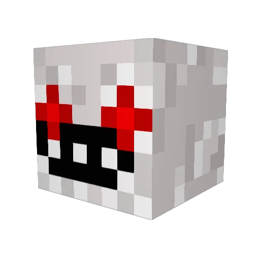ZEVUHXJOEL Minecraft avatar head, 3D render