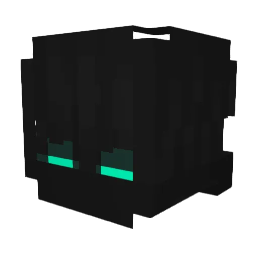 ZEXITY18 Minecraft avatar head, 3D render