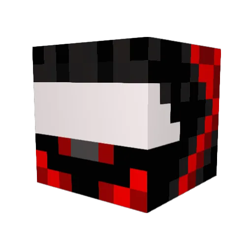 ZEXYMUSS Minecraft avatar head, 3D render
