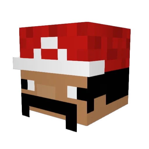 ZEkillersage_ Minecraft avatar head, 3D render